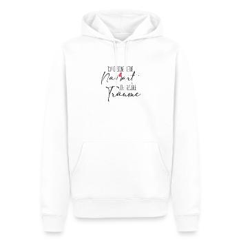 Ich designe keine Nailart Nageldesigner - Männer Premium Bio Hoodie - Weiß - Vorne - Nico (187cm)