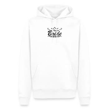 Célébration de mariage nuptiale par équipe - Sweat à capuche Premium bio Homme - blanc - Devant - Nico (187cm)