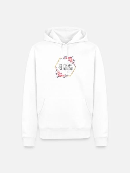 Weltbeste Astrologin Astrologie Beruf Geschenk - Männer Premium Bio Hoodie - Weiß