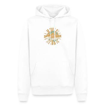 Pasta Vista Baby - Männer Premium Bio Hoodie - Weiß - Vorne - Nico (187cm)