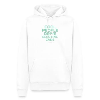 Cancel everything that is wind - Men’s Premium Organic Hoodie - white - Front - Nico (187cm)