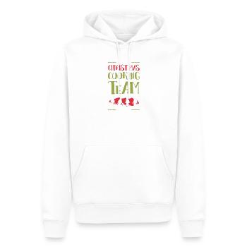 Christmas Cooking Baking Team - Men’s Premium Organic Hoodie - white - Front - Nico (187cm)