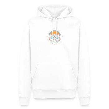 Apres Ski Team Party - Männer Premium Bio Hoodie - Weiß - Vorne - Nico (187cm)