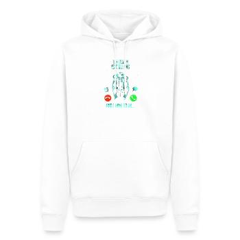 Tauchen Taucher Schnorcheln Sporttaucher - Männer Premium Bio Hoodie - Weiß - Vorne - Nico (187cm)