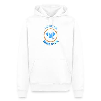 Tauchen Taucher Schnorcheln Sporttaucher - Männer Premium Bio Hoodie - Weiß - Vorne - Nico (187cm)