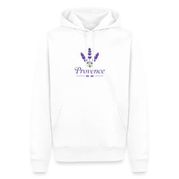 provence_lavance - Männer Premium Bio Hoodie - Weiß - Vorne - Nico (187cm)