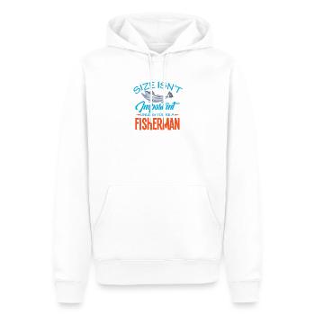 Angeln Angler Fische Fischer Sprüche Petri Heil - Männer Premium Bio Hoodie - Weiß - Vorne - Nico (187cm)