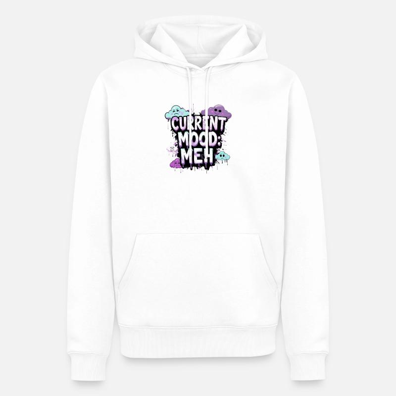 Plus d’idées de cadeau - Sweat à capuche Premium bio Homme - blanc