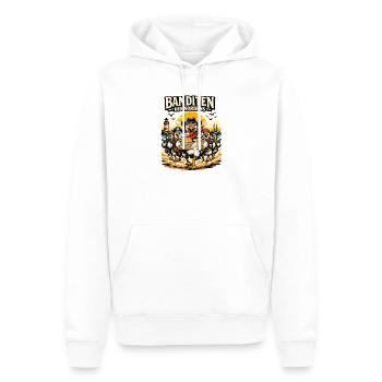 Banditen des Nordens Möwen Fischbrötchen Diebe - Männer Premium Bio Hoodie - Weiß - Vorne - Nico (187cm)