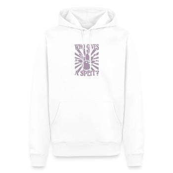 Bowling Kegel Spruch Who gives a Split - Männer Premium Bio Hoodie - Weiß - Vorne - Nico (187cm)