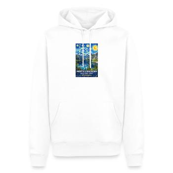 North Cascades National Park, Washington - Men’s Premium Organic Hoodie - white - Front - Nico (187cm)