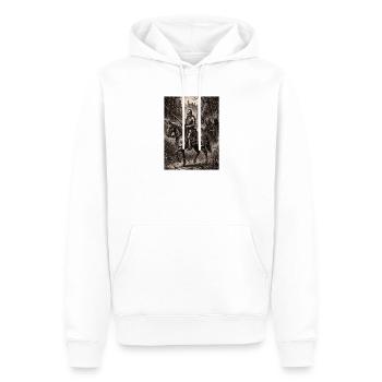 Knight Death and the Devil by Albrecht Durer - Männer Premium Bio Hoodie - Weiß - Vorne - Nico (187cm)