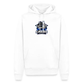 Schachspieler Schachbrett Strategien Turnier Pferd - Männer Premium Bio Hoodie - Weiß - Vorne - Nico (187cm)