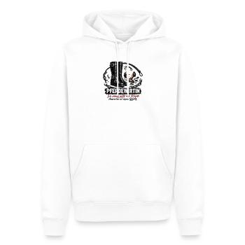Pferdewirtin Ich zähme nicht nur Hengste - Männer Premium Bio Hoodie - Weiß - Vorne - Nico (187cm)