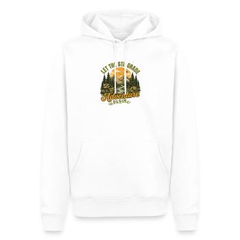 Let the 6th Grade Adventure Begin Teacher Design - Men’s Premium Organic Hoodie - white - Front - Nico (187cm)