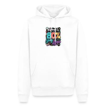 My Brain Is 80% Song Lyrics Music Lovers - Men’s Premium Organic Hoodie - white - Front - Nico (187cm)