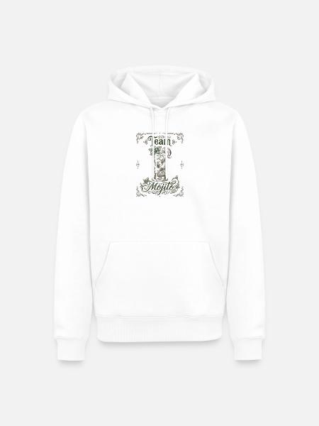 Hen Party Team Mojito Cocktail Bartender - Männer Premium Bio Hoodie - Weiß