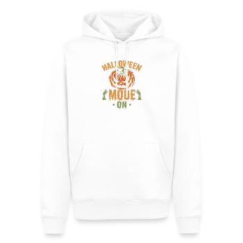 Pumpkin Halloween Mode On - Halloween Pumpkin Part - Männer Premium Bio Hoodie - Weiß - Vorne - Nico (187cm)