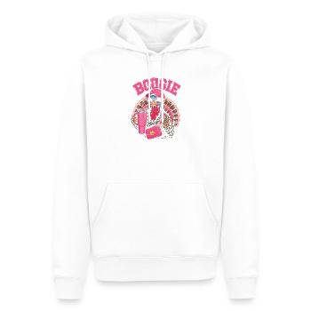 Pink Glamour-Türkei mit Accessoires - Männer Premium Bio Hoodie - Weiß - Vorne - Nico (187cm)