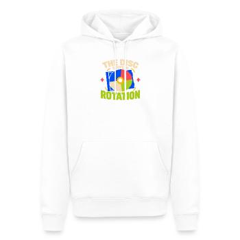 Cd-sammler Kompaktplatte Physisches Medium - Männer Premium Bio Hoodie - Weiß - Vorne - Nico (187cm)