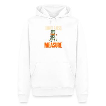 Forstwirtschaft Förster Forstmanagement - Männer Premium Bio Hoodie - Weiß - Vorne - Nico (187cm)