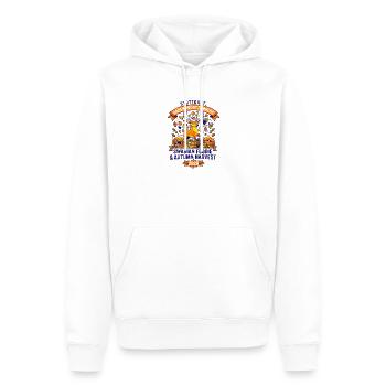 Stuttgart Baden Wurttemberg Autumn Harvest Foodie - Männer Premium Bio Hoodie - Weiß - Vorne - Nico (187cm)