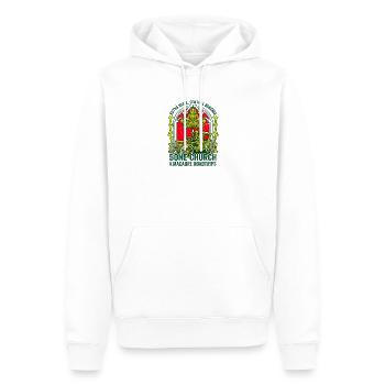 Kutna Hora Bone Church Macabre Roadtrips - Männer Premium Bio Hoodie - Weiß - Vorne - Nico (187cm)