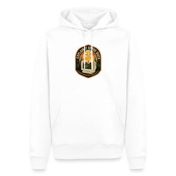  Erkläre Es Der Ente Rubber Duck Debugging - Männer Premium Bio Hoodie - Weiß - Vorne - Nico (187cm)