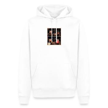 Ameisen Ameise - Männer Premium Bio Hoodie - Weiß - Vorne - Nico (187cm)