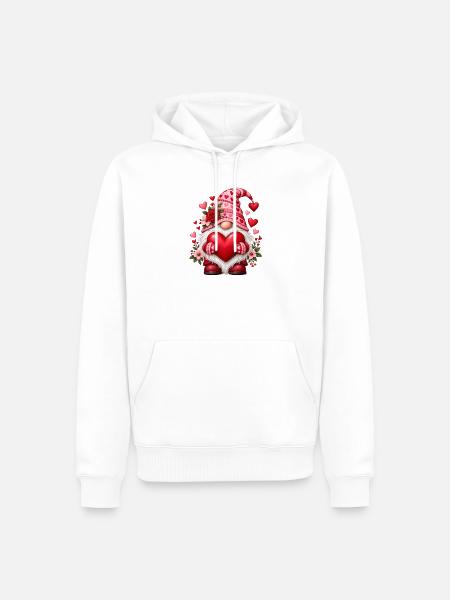 Süße Zwerge unter den Gnomen - Männer Premium Bio Hoodie - Weiß