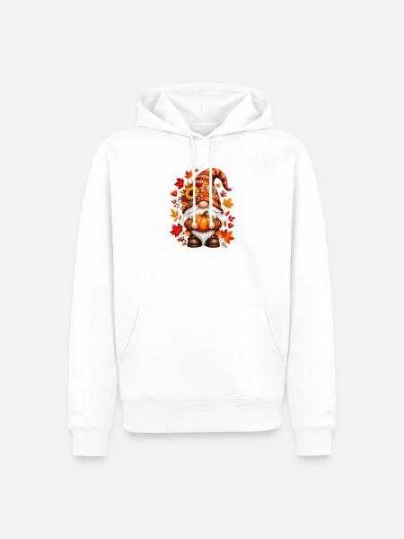 Süße Zwerge unter den Gnomen - Männer Premium Bio Hoodie - Weiß