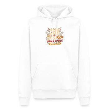 30 Geburtstag Bass Musik Geschenk Lustiger Spruch - Männer Premium Bio Hoodie - Weiß - Vorne - Nico (187cm)