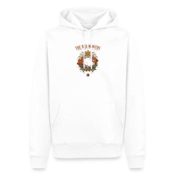Ber Months Fall Season Herbstzeit - Männer Premium Bio Hoodie - Weiß - Vorne - Nico (187cm)