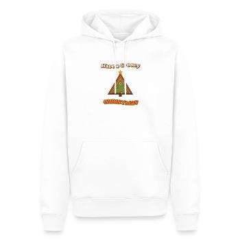 Hab einen coolen Retro-Weihnachtsbaum - Männer Premium Bio Hoodie - Weiß - Vorne - Nico (187cm)