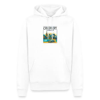 City Coventry England Transport Museum Heritage - Männer Premium Bio Hoodie - Weiß - Vorne - Nico (187cm)