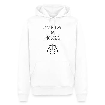 Anwalt / Anwältin / Recht / Richter - Männer Premium Bio Hoodie - Weiß - Vorne - Nico (187cm)