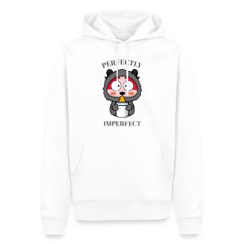 Lustiges Tierchen - Männer Premium Bio Hoodie - Weiß - Vorne - Nico (187cm)