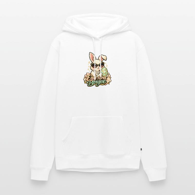 Egg-stra Boujee Easter Bunny Easter Men’s Premium Organic Hoodie