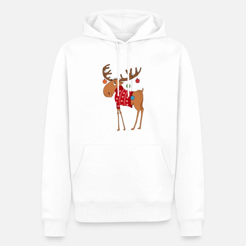 Orignal en pull - Sweat à capuche Premium bio Homme - blanc