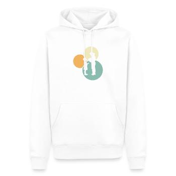 Grundschullehrer Lehrer Volksschule - Männer Premium Bio Hoodie - Weiß - Vorne - Nico (187cm)