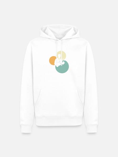 Gericht Recht Behandlung - Männer Premium Bio Hoodie - Weiß