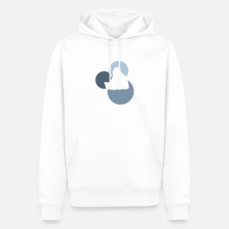 Computer Scientist Hacker Computer Science - Men’s Premium Organic Hoodie - white