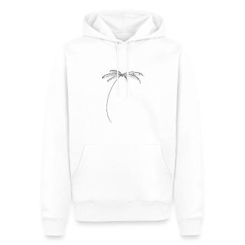 Palm tree vibes - Männer Premium Bio Hoodie - Weiß - Vorne - Nico (187cm)