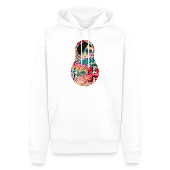 Matroschka Nina - Männer Premium Bio Hoodie - Weiß - Vorne - Nico (187cm)