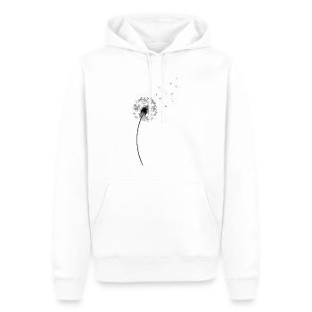 Pusteblume Saint-Valentin - Sweat à capuche Premium bio Homme - blanc - Devant - Nico (187cm)