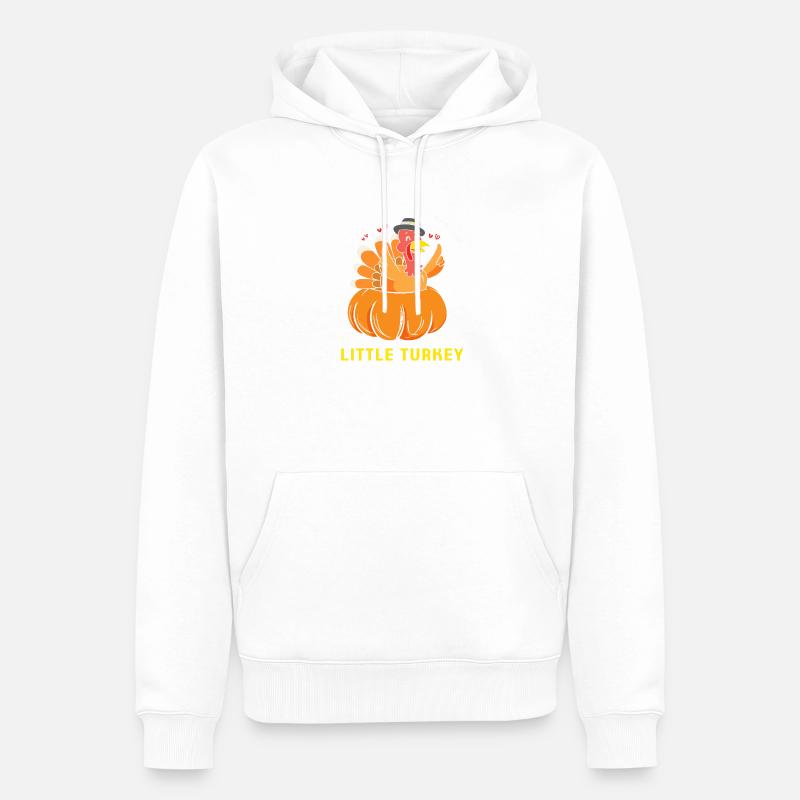 Thanksgiving Mama Mutter Oma Großmutter - Männer Premium Bio Hoodie - Weiß