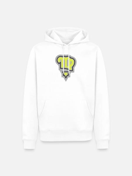 Zodiac Tribal Virgo and Earth - Men’s Premium Organic Hoodie - white