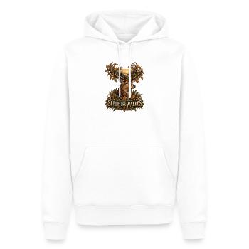 Seele des Waldes - Männer Premium Bio Hoodie - Weiß - Vorne - Nico (187cm)