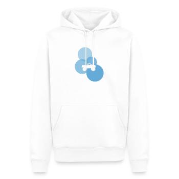 Monster Truck Motorsport Offroad - Sweat à capuche Premium bio Homme - blanc - Devant - Nico (187cm)