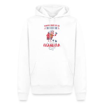 Enkel Großmutter Geburtstagsgeschenk spruch oma - Männer Premium Bio Hoodie - Weiß - Vorne - Nico (187cm)